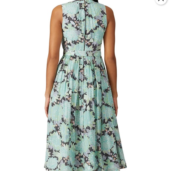 Kate Spade Black Dehlia Bloom Brunout Midi Dress - Picture 2 of 6